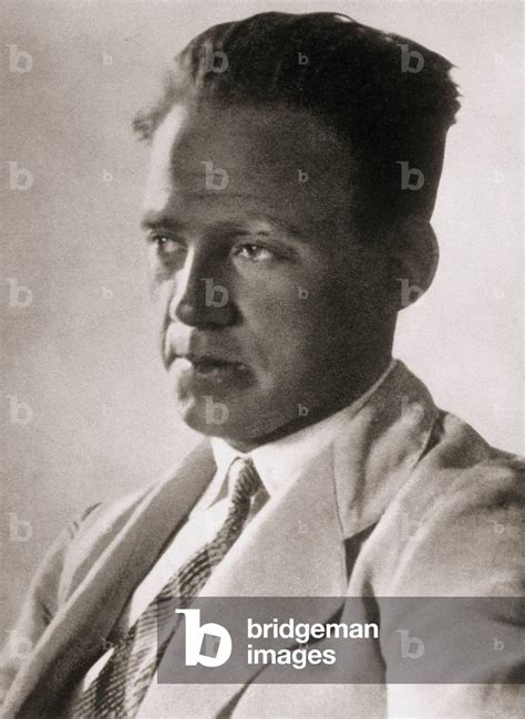 Image of Portrait of Werner Heisenberg (1901 - 1976). Nobel Prize in