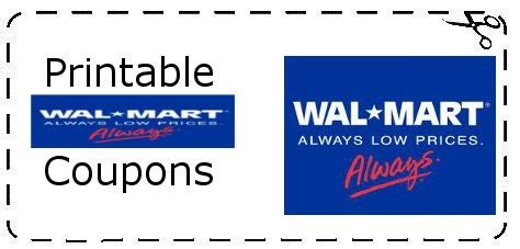 Printable Walmart Coupons