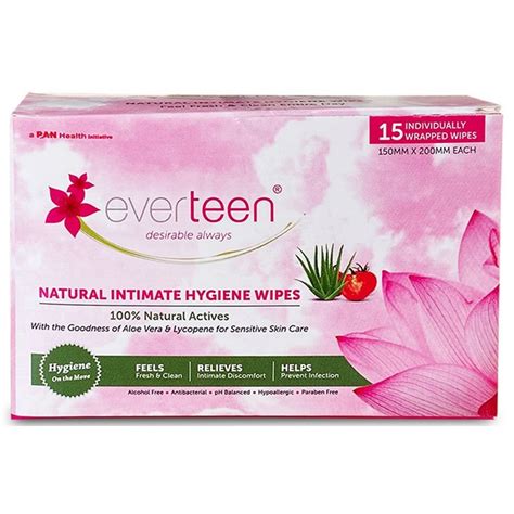 Everteen Feminine Intimate Hygiene Wipes for Women | RichesM