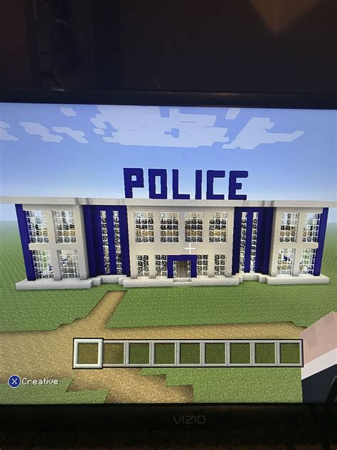 Police station minecraft – Artofit