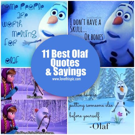 11 Best Olaf Quotes & Sayings | Olaf, Olaf quotes, Olaf frozen quotes