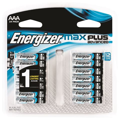 Energizer Max Plus AAA - 24 Pack | Bunnings Warehouse