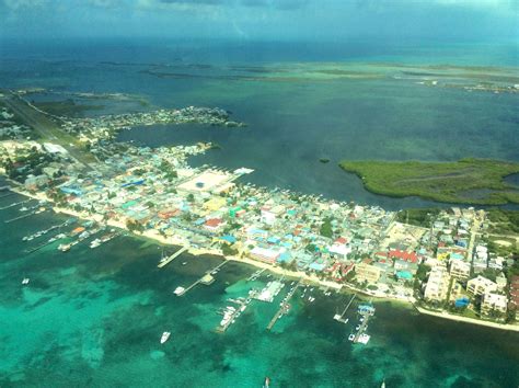 Aerial view of San Pedro, Belize | Aerial view, Aerial, Beautiful ...