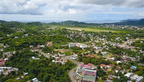 Aerial View of Small Island with the Sea in Labuan Bajo West Manggarai ...