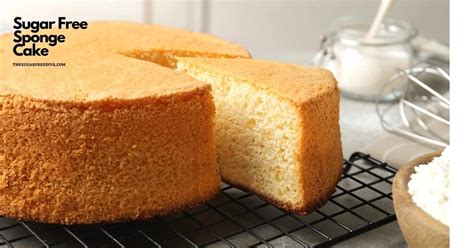 Sugar Free Cake Recipes Without Artificial Sweeteners - Home Alqu