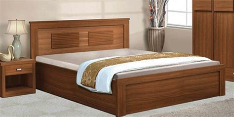 Buy Ciara King Bed - with storage by Spacewood Online - Modern King ...