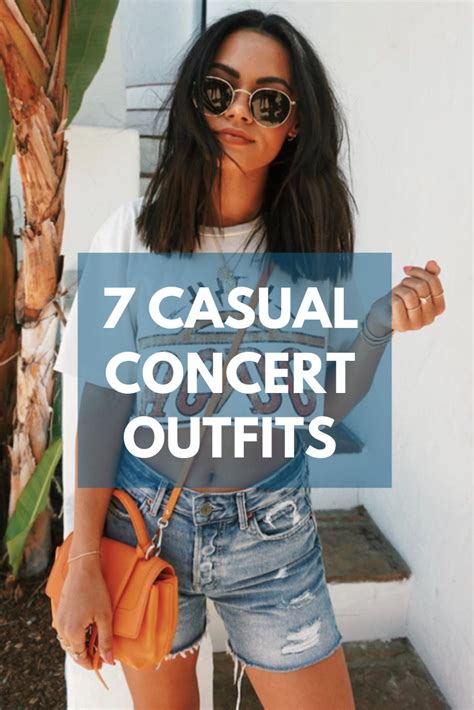 7 Casual Concert Outfit Ideas For Women | Outdoor concert outfit ...