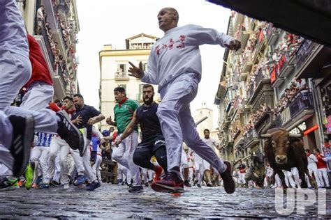 Photo: The Third Running of the Bulls at the San Fermin Festival 2023 ...