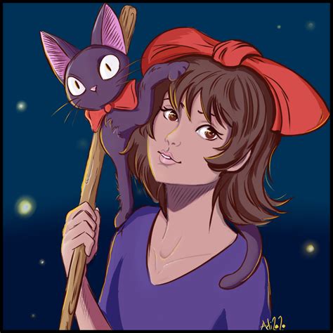 Kiki and Jiji by Adrolien on DeviantArt