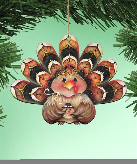 Turkey Ornament Christmas Ornaments Turkey Holiday Tree Decoration ...