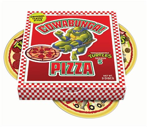 DVD Packaging: TMNT's Pizza Box Set - UnifiedManufacturing