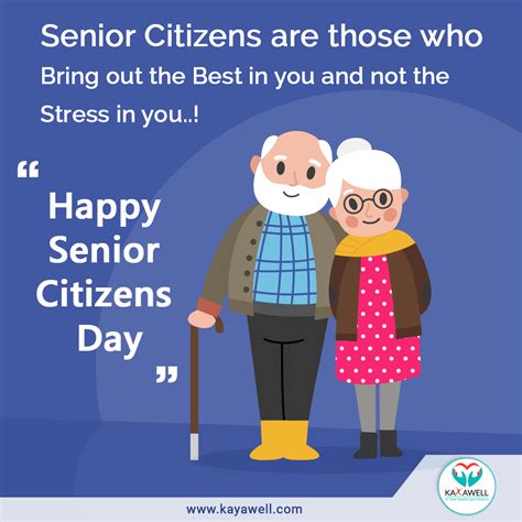 World Senior Citizens Day | Kayawell