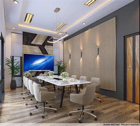 Desain Ruang Rapat Modern Terbaik Desain Interior Kantor Wallpaper ...