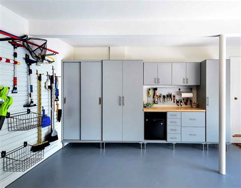 How To Make Garage Wall Cabinets With Doors Opened On Top Of Each Other ...