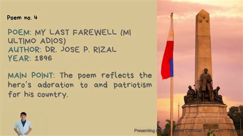 Life & Works of Rizal | Compilation of Poems | Hymm to Talisay | Mi ...