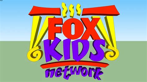 Fox Kids logo (1996-1998) | 3D Warehouse