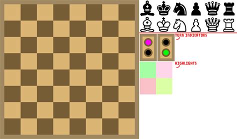 The Spriters Resource - Full Sheet View - Monika After Story - Chess