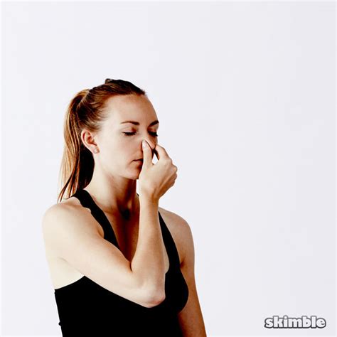 Alternate Nostril Breathing - Exercise How-to - Workout Trainer by Skimble