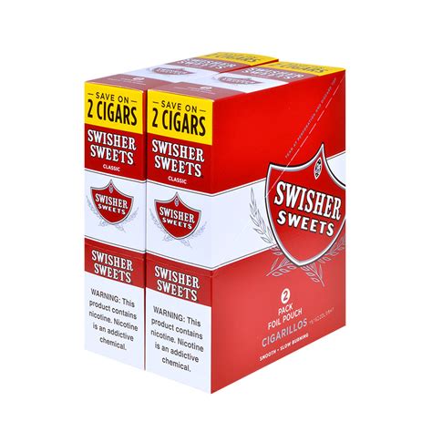 Swisher Sweets Regular Cigars | 30 packs of 2 | TobaccoStock.com ...