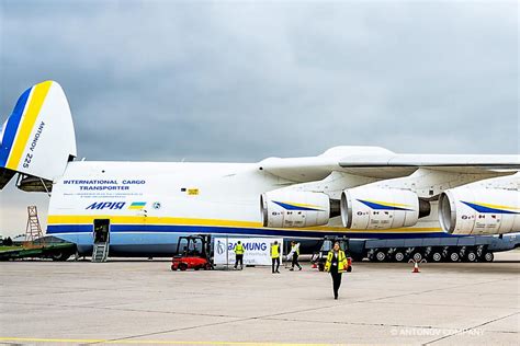 ANTONOV AIRLINES’ AN-225 MRIYA SAFELY FLIES 110 TONNES OF TEST KITS TO ...