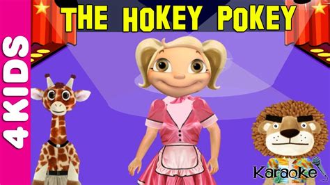 The Hokey Pokey Song Nursery Rhymes | Karaoke | JUNIORS TOONS - YouTube