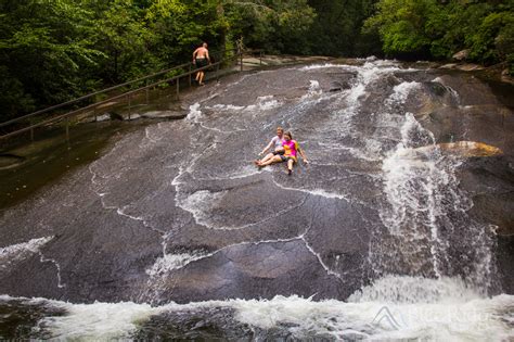 North Carolina Natural Water Slide