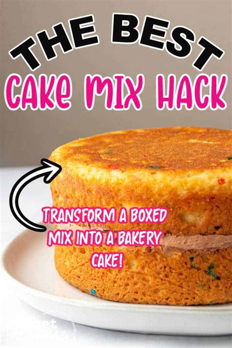 MUST KNOW HACK! How to Make Boxed Cake Mix taste like Bakery cake ...