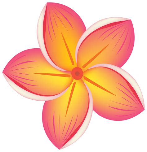 Tropical Flower PNG Clipart - Best WEB Clipart