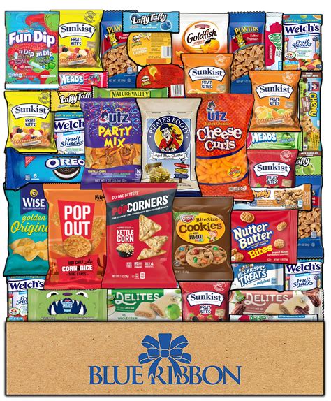 Buy Snack Box Care Package Variety Pack (45 Count) Ultimate Sampler ...