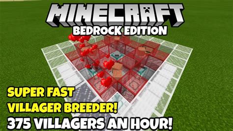 How To Make A Villager Breeder Bedrock