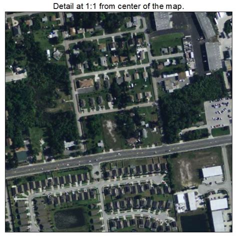 Aerial Photography Map of Pine Castle, FL Florida