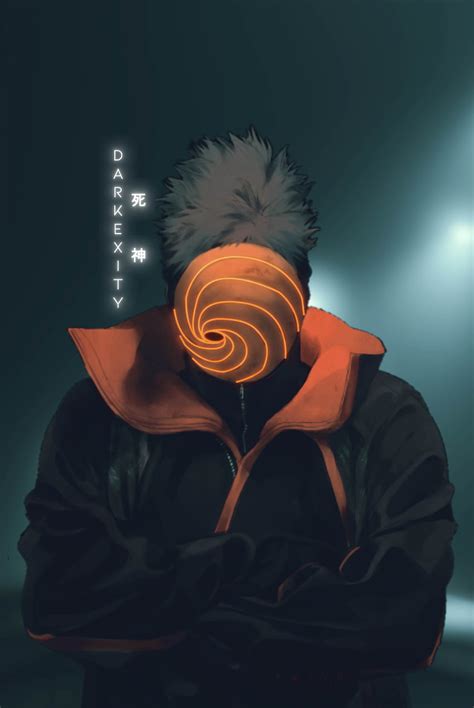 Sorrow - Obito Uchiha, naruto, narutoshippuden, sad, gfx, cyberpubk ...