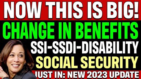 BIG NEWS! New 2023 Plan + Proposal For SSI, SSDI, Disability, Senior ...