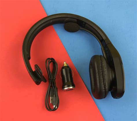 VXi BlueParrott B450-XT Noise Canceling Bluetooth Headset - Black # ...