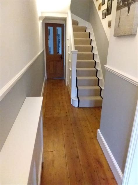 Classic hallway with dado rail and stair runner | Classic hallways ...