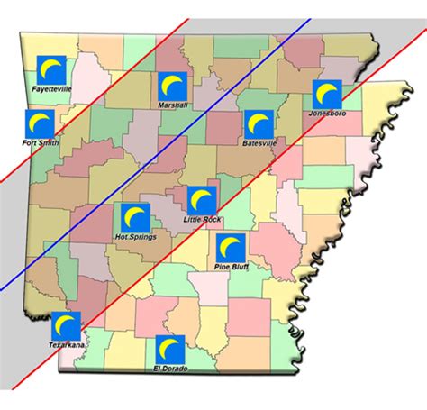 Arkansas Eclipse viewing information for the Great North American ...