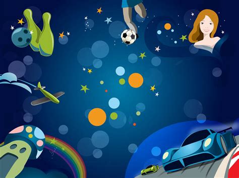 Kids Vector Background