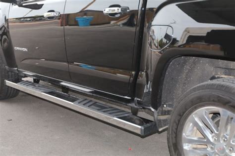 2015-2024 Chevy Colorado/GMC Canyon Crew Cab 6″ Wide Polished S/S Steps ...