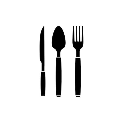 Premium Vector | Spoon fork knife logo