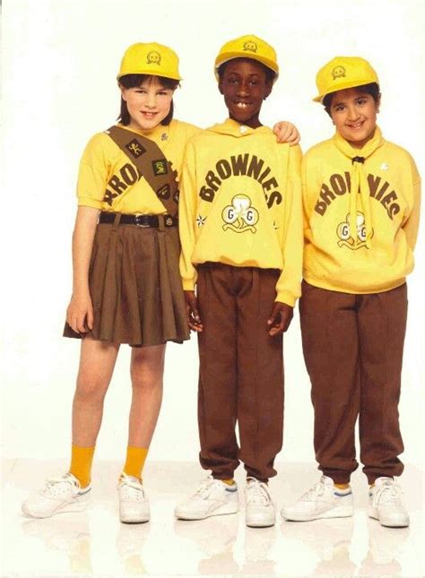 Brownie uniform I used to wear.