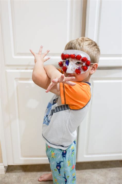 Family Movie Night Idea: DIY Superhero Masks with Incredibles 2 on Blu ...