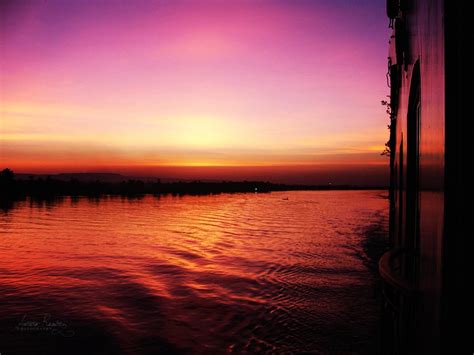 Sunset on the Nile River by Lethalxr0se on DeviantArt