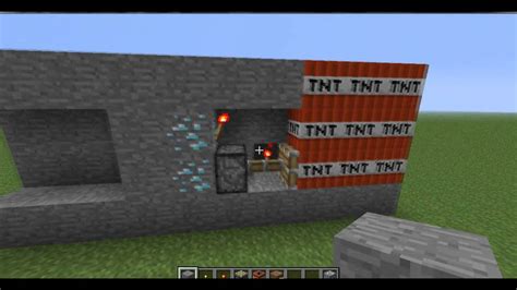 Minecraft - Diamond TNT Trap Tutorial - YouTube