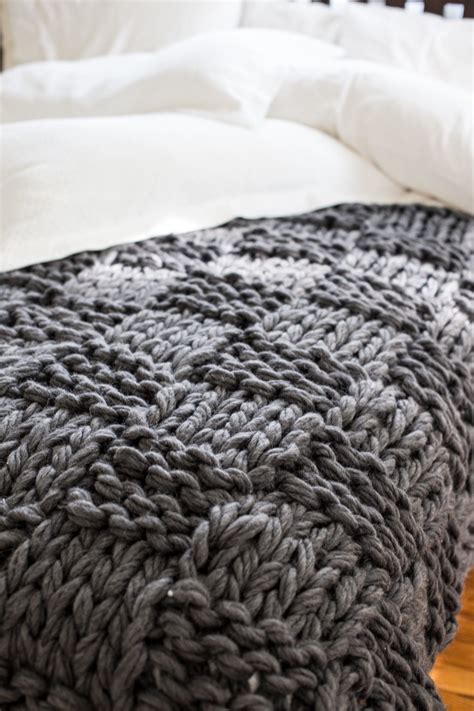 Knitting Pattern Large Blanket - Mikes Natura