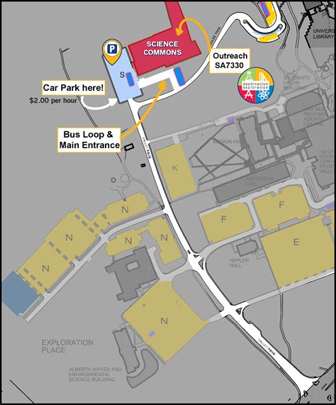 DE Parking Map | University of Lethbridge