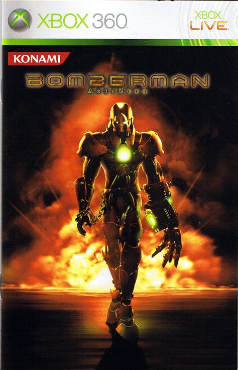 Bomberman Act: Zero (Xbox 360, PAL) - Cover Art, Disc, and Manual ...