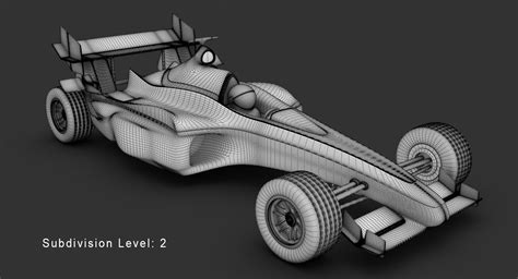 Formula 1 Car 3D Model $99 - .obj .fbx .dwg .max - Free3D