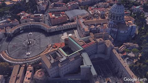 Vatican: Virtual Drone Flight above the Vatican | Urbi et Orbi | 1920* ...