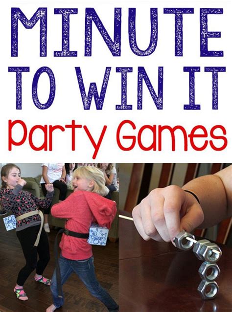 10 Minute To Win It Party Games – Party Ideas