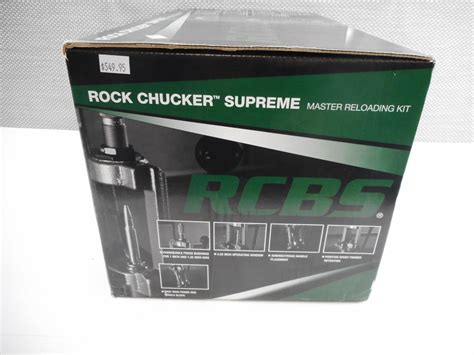 RCBS ROCK CHUCKER SUPREME MASTER RELOADING KIT